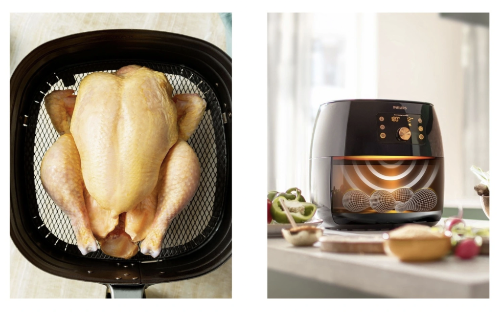 Nồi Chiên Không Dầu Philips Premium XXL Airfryer Black HD9861/99 HUDO AUSTRALIA